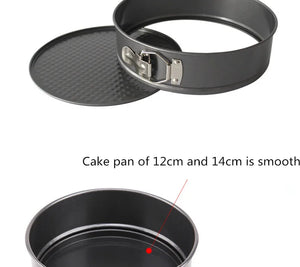 Non-Stick Round Cake Pan with Removable Bottom