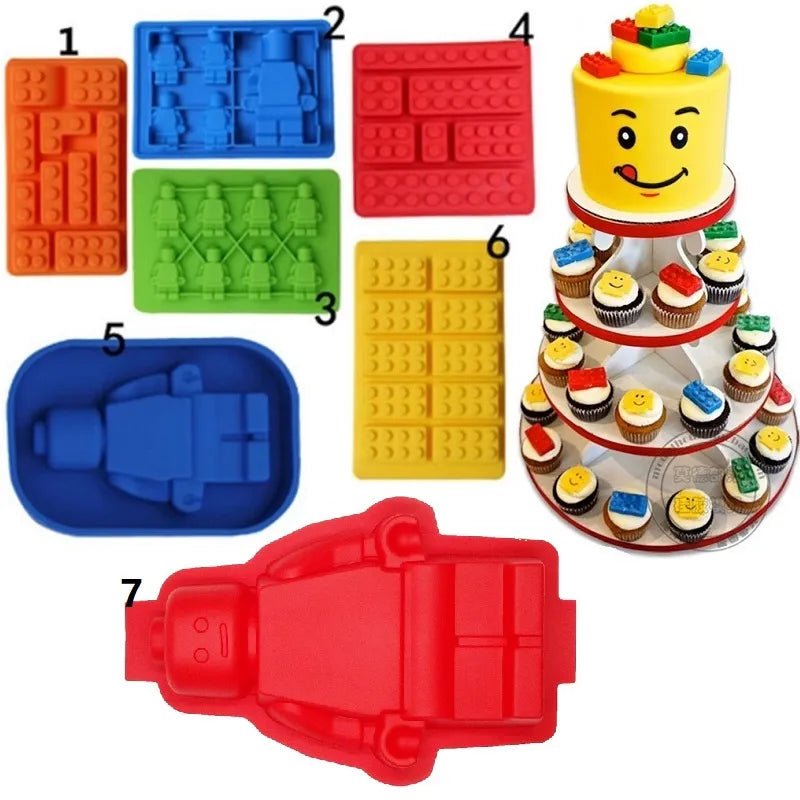 Legos / Lego Man Silicone Mold - Etsy