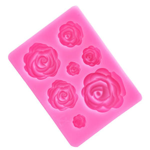 Rose Flower Silicone Mold - Add Floral Elegance to Your Creations