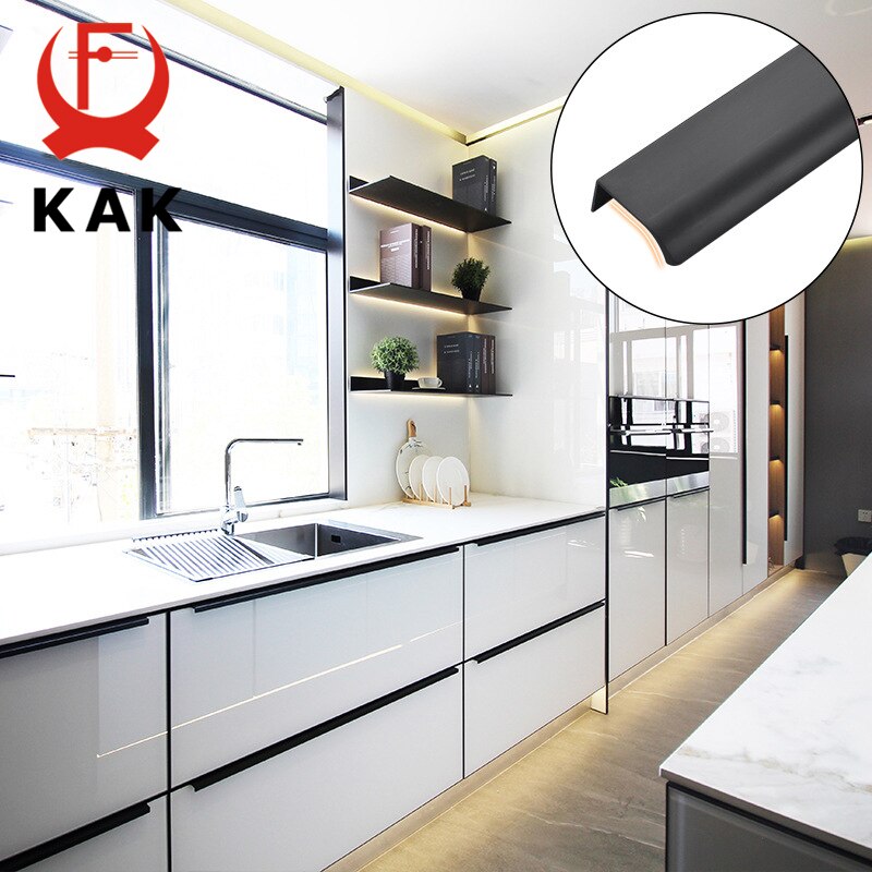 Xuchang Hardware Hidden Cabinet Handles Kitchen Cabinet Drawer