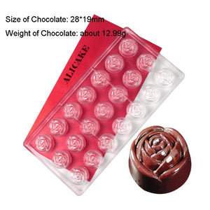 Polycarbonate Chocolate Flowers Mold