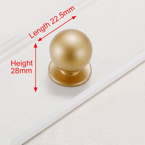 KAK European Style Matte Gold Cabinet Handles