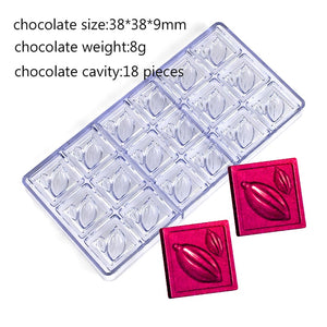 Polycarbonate Chocolate Flowers Mold