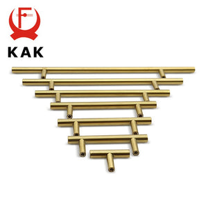 KAK 2" ~ 20" Gold Kitchen T-Bar Cabinet Pull