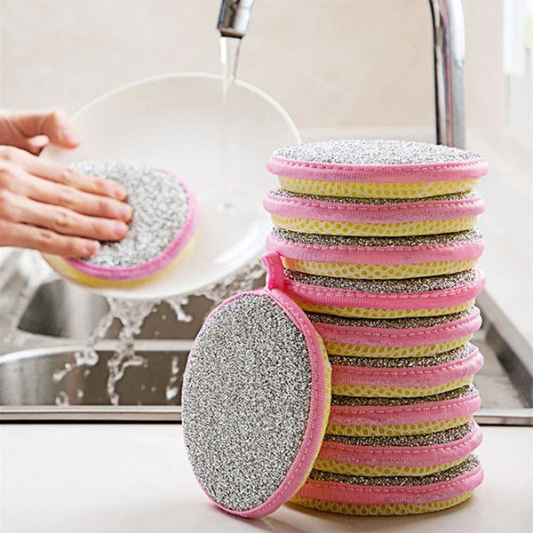 Kitchen sponge store with handle