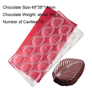 Polycarbonate Chocolate Flowers Mold