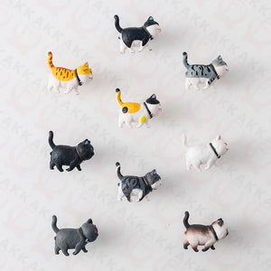 KAK Cat-Shaped Drawer Knobs and Wall Hooks