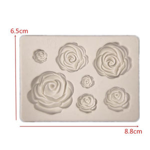 Rose Flower Silicone Mold - Add Floral Elegance to Your Creations