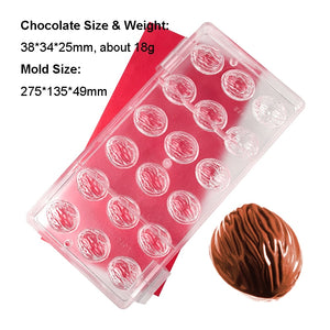 Polycarbonate Chocolate Flowers Mold