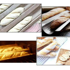 French Bread Magic: Carbon Steel Baguette Pan