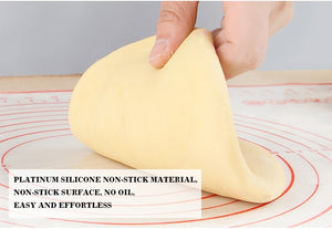 Large Silicone Baking Mat - Your Dough's Best Friend!