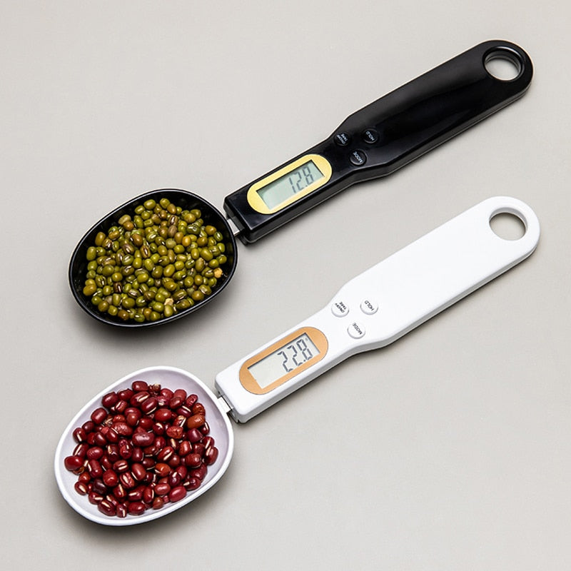 Digital spoon clearance scale