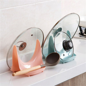 Multi-Functional Lid Cover & Spoon Stand