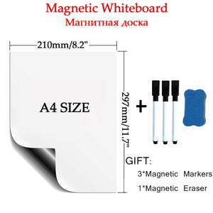 Creative Canvas: A4 Size Magnetic Whiteboard
