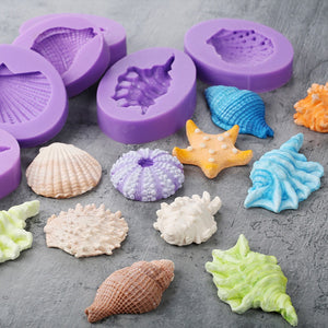 Dive into Creativity with Our Sea Shell Silicone Cake Molds