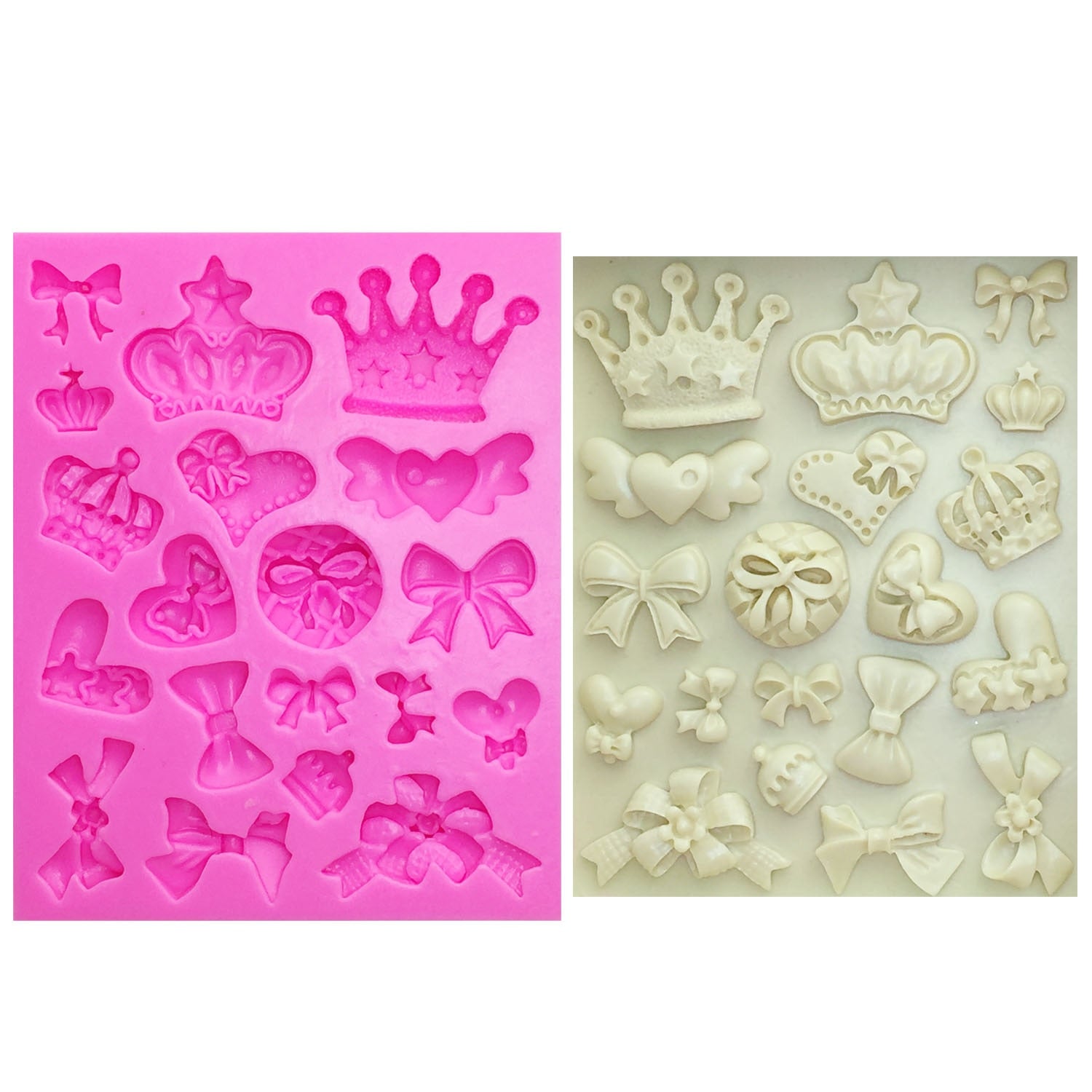 Bow shop fondant mold