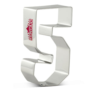 Stainless Steel 0-9 Numbers Cookie Cutters Set